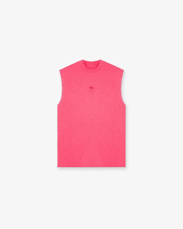 247 Oversized Tank - Ultra Pink