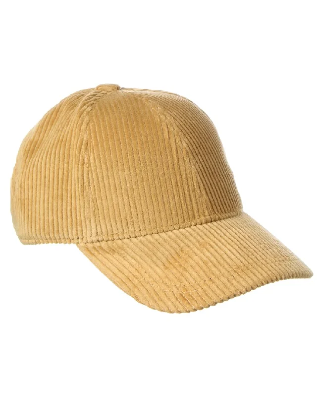 Bruno Magli Corduroy Baseball Cap