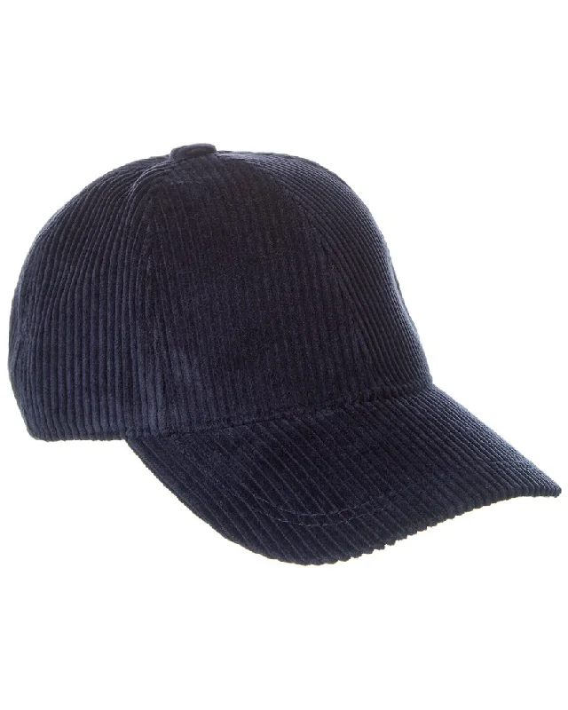 Bruno Magli Corduroy Baseball Cap