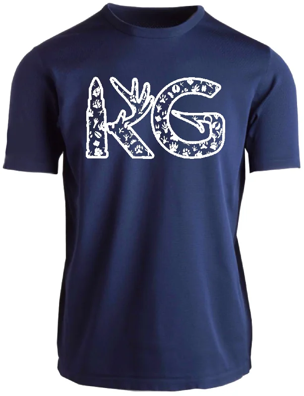 KG Navy Animal Tracks T-Shirt