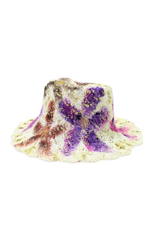 Raffaello Bettini Womens Short Brim Bucket Hat Multicolor