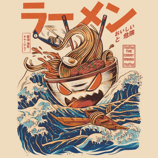 'The Great Ramen Off Kanagawa' Shirt