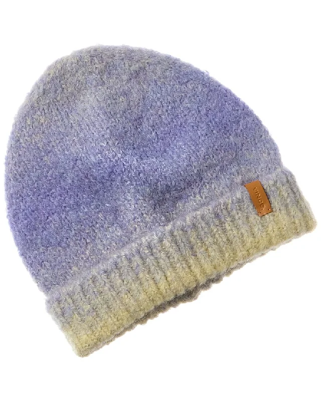 Vince Subtle Space-Dye Cuffed Alpaca-Blend Hat