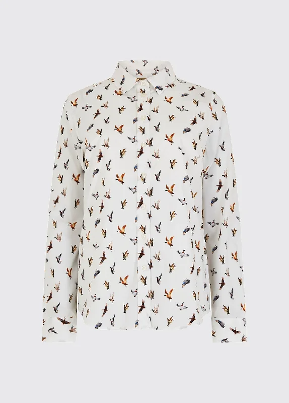 Jasmine Printed Shirt - Cream