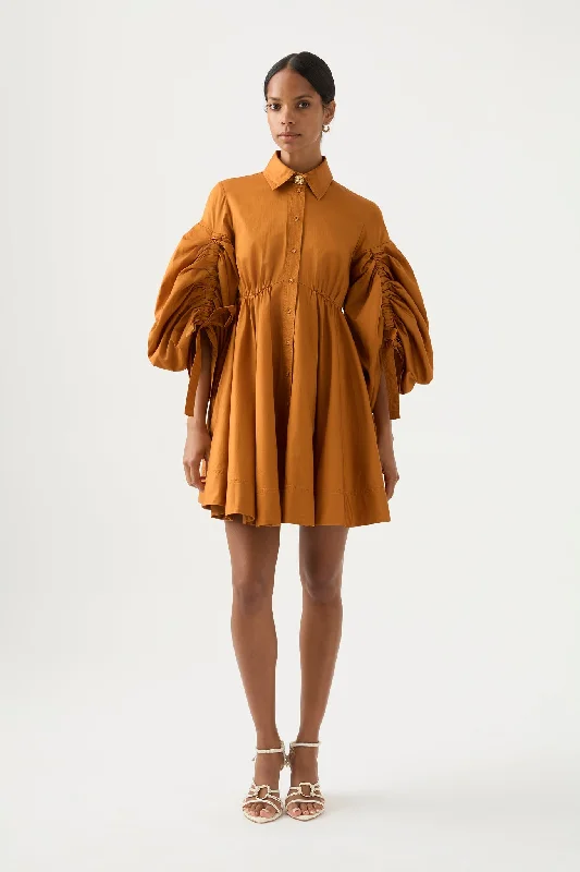 Utopia Drawstring Mini Dress