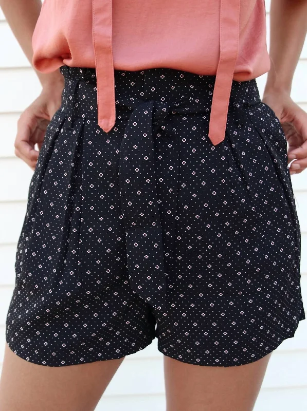 Serafina Shorts In Positano Print