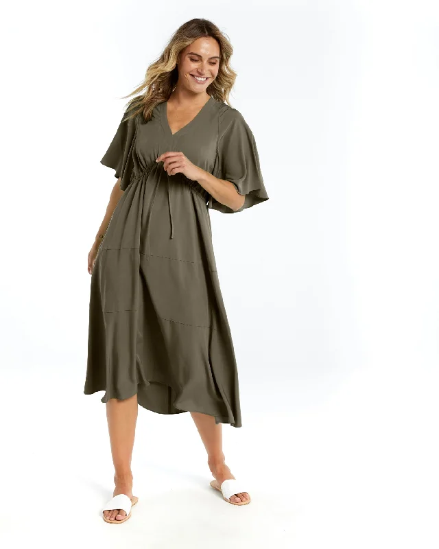 Betty Basics Cora Dress Olive Branch