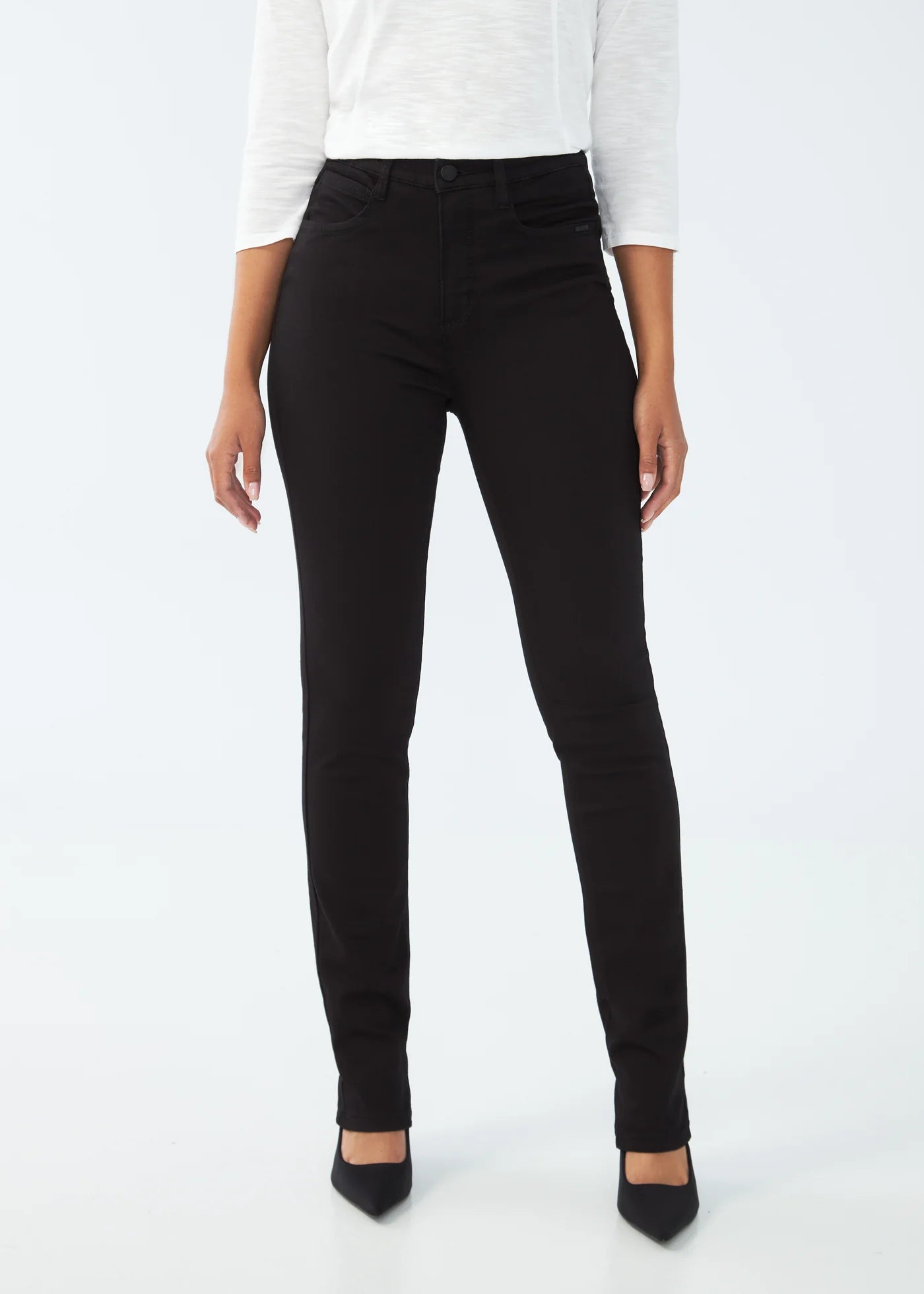 FDJ Petite Suzanne Straight Leg Jeans - 8719660