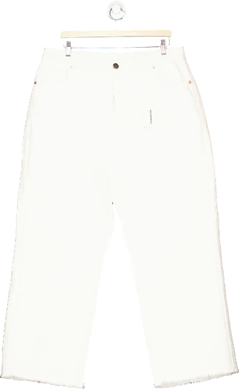 Raey White Wide Leg Jeans Size 32