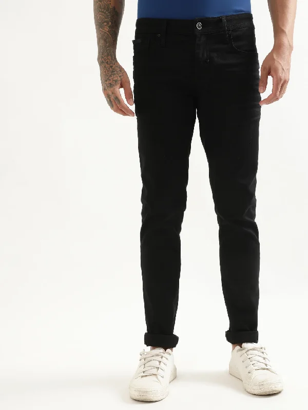 Antony Morato Men Tapered Fit Stretchable Cotton Jeans