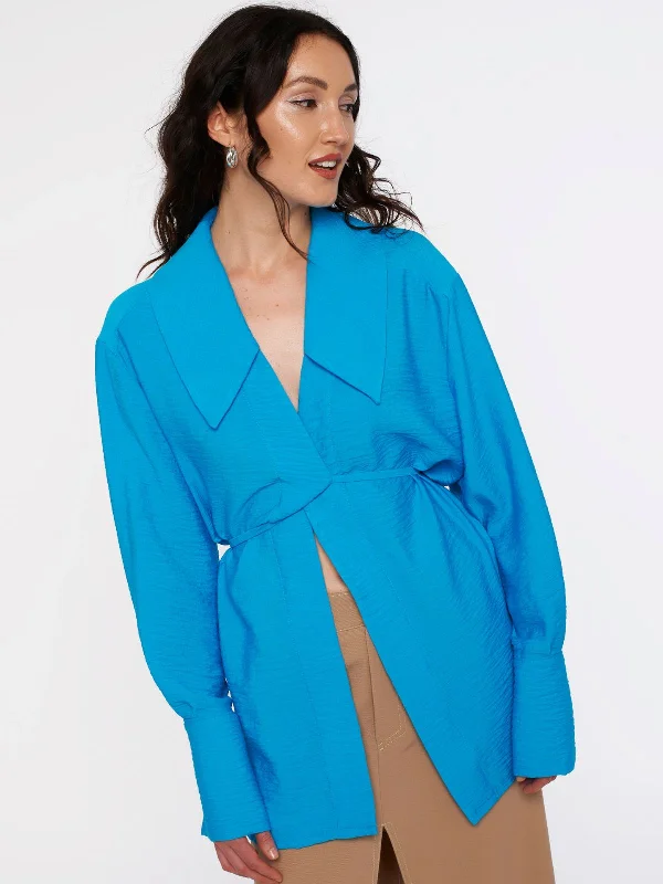 FARO blouse - azure