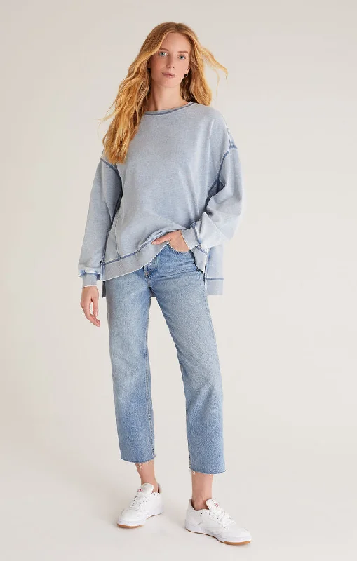 Knit Denim Modern Weekender