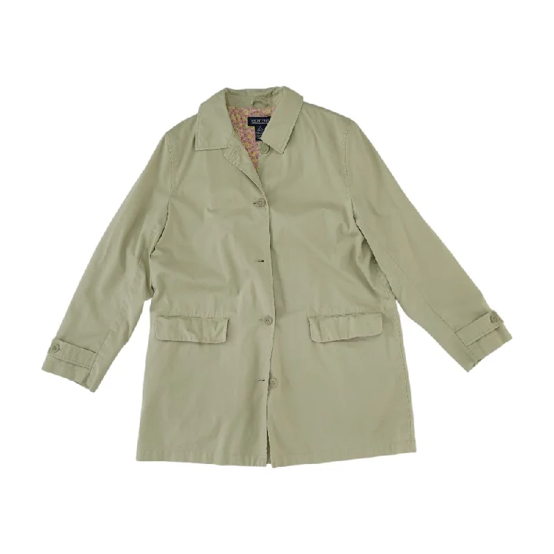 Beige Solid Select Coat