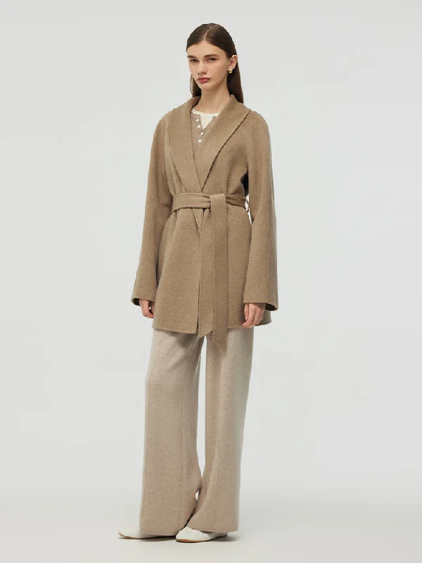 Cashmere Women Wrap Coat