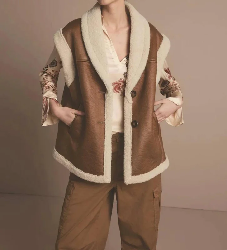 Gilet Lammy Jacket In Wood