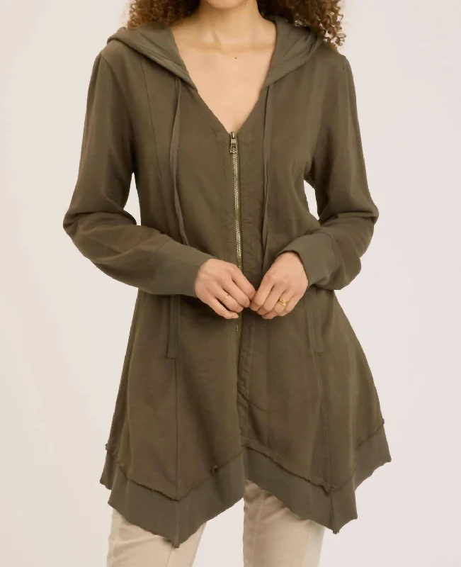 Merchantile Fleece Jacket In Olive