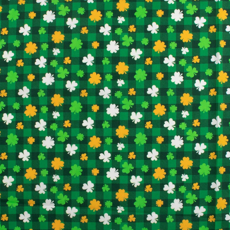 Printed Cotton - SAINT-PATRICK - 023 - Green