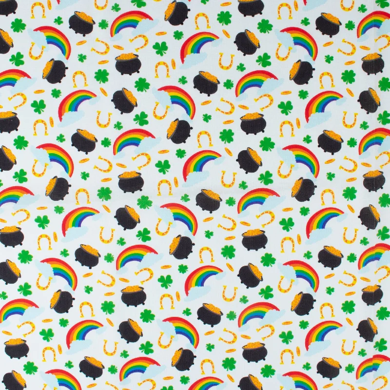 Printed Cotton - SAINT-PATRICK - 026 - White