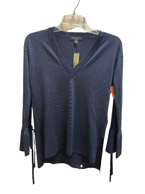 Top Long Sleeve By J. Crew In Navy, Size: Xs