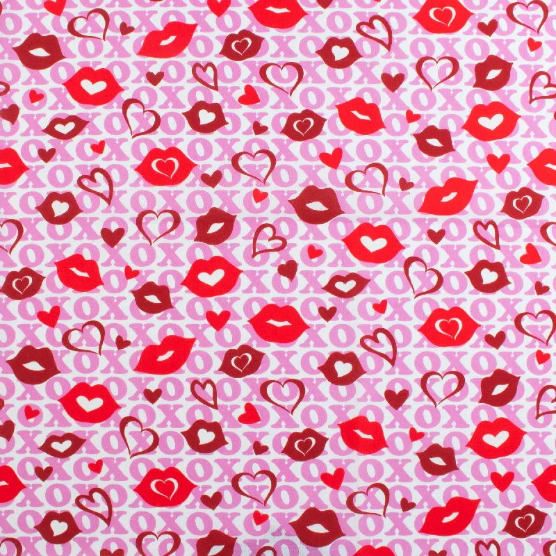 VALENTINE'S Printed Cotton - 046 - White