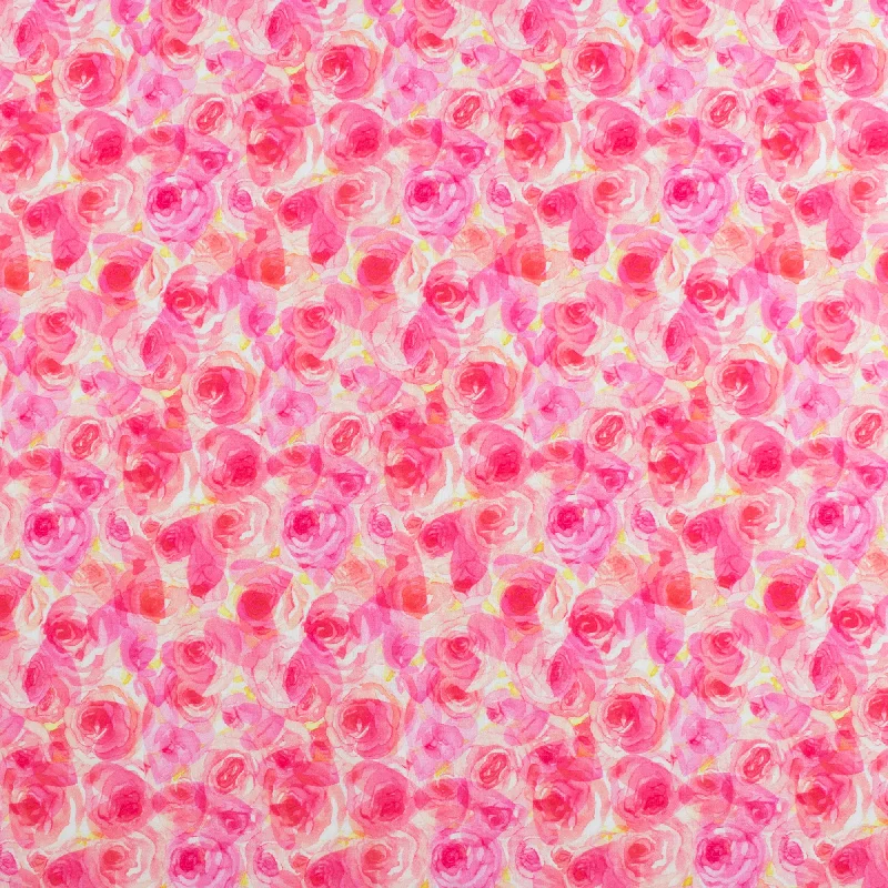 VALENTINE'S Printed Cotton - 047 - Pink