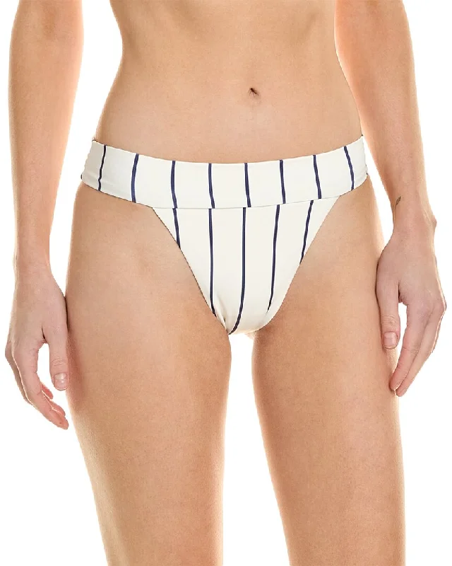 WeWoreWhat Cheeky High Leg Bikini Bottom