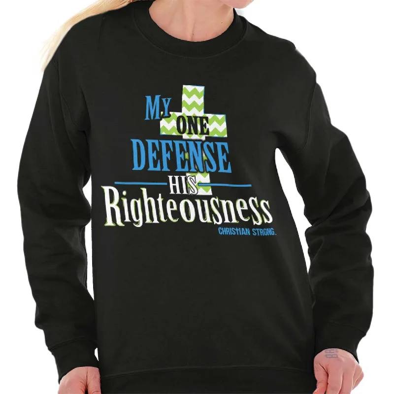 His Righteousness Crewneck Sweatshirt