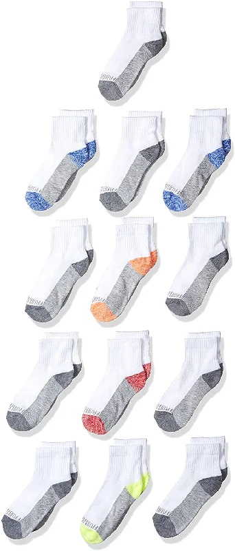 Fruit Of The Loom Boys 13 Pack Everyday Soft Ankle Socks