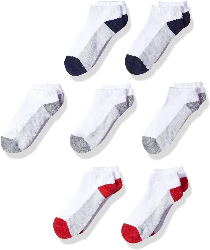 Fruit Of The Loom Boys 7 Pack No Show Socks