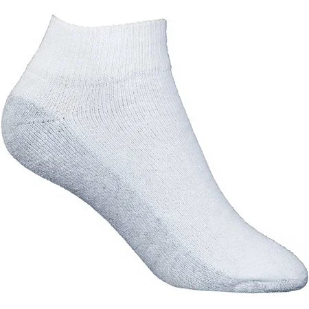 Fruit Of The Loom Girls 6 Pack Ankle Socks