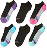 Fruit Of The Loom Girls 6 Pack Low Cut Socks