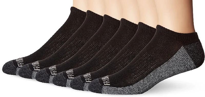 Fruit Of The Loom Mens 6 Pack No Show Socks